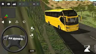 2024 Indonesia Bus Simulator ll euro coach bus simulator l 🔍#gaming 