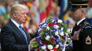 President Donald Trump Honors Fallen On Memorial Day 2017
