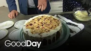 Making Orange Cranberry Coffee Cake in the Good Day Kitchen | Bake of the Month
