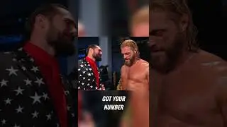 Seth Rollins' MIND GAMES  Edge's past, future threat! #wwe #shorts #sethrollins