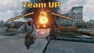 Teaming up with JustGameplay | Stalingrad Enlisted Gameplay | 1st and 3rd POV [4k, 60fps]