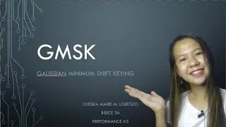 GMSK-Gaussian minimum shift keying P05 ECE23