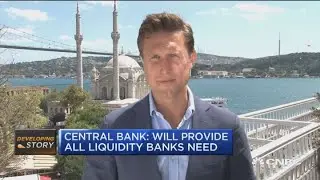 Turkish Central Bank: Will provide all liquidity banks need