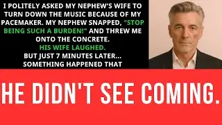 I Politely Asked My Nephew's Wife to Turn Down the Music — He Threw Me Onto the Concrete, But 7...
