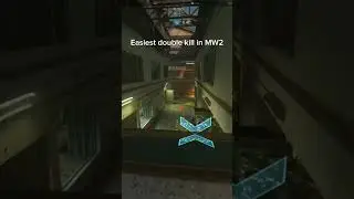 Easiest double kill in MW2 #cod #callofduty #mw2