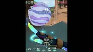 ACE WITH NEW CRAZY NEON BUFF ON RADIANT ELO #valorant #valorantclips  #valoranthighlights  #shorts