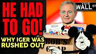 Disney RUSHING to Get Bob Iger Out FAST! Why the 