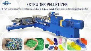 PVC cable masterbatch PE Low-smoke halogen-free flame retardant MB PE filler MB production machines