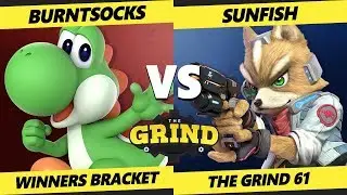Smash Ultimate Tournament - Sunfish (Fox)  Vs. burntsocks (Yoshi) - The Grind 61 Winners Top 32