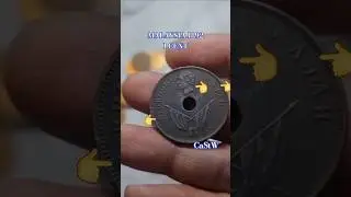 COIN COLLECTING: MALAYSIA SARAWAK 1892 1 CENT #coin #coinsworthmoney #treasuresearch #collection