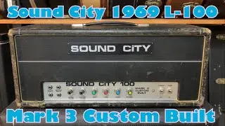 Sound City 1969 L-100 Mark 3 Custom Built Head Amp