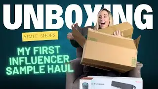 Free Samples- A Real Look at my First Amazon Influencer Haul!  Prepping for my new Amazon Live Show