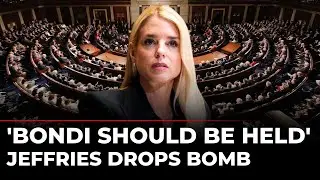 Hakeem Jeffries Threatens New Action on Bondi Over Epstein Files | Trump&ndash;Ghislaine Maxwell | DOJ