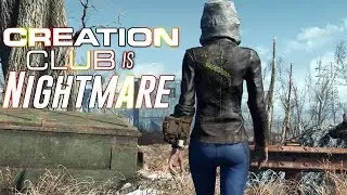Fallout 4 - CREATION CLUB VS FREE MODS - Tunnel Snakes Rule & Classic 10MM Pistol
