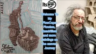 Hojo, Its Hojo flowcups Flowism Dip painting aaaad with AI music#painting #music #viralvideo