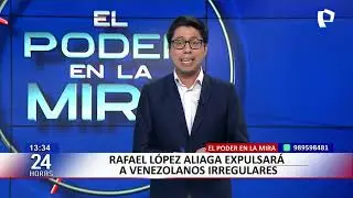 López Aliaga propone expulsión de extranjeros irregulares: 