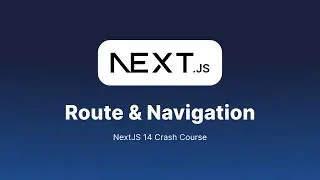 Routing & Navigation | NextJS For Beginners | Crash Course