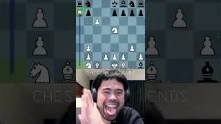 Rook Sacrifice So Good&hellip; Even Hikaru Can&rsquo;t Stop Laughing! 😂♟️🔥 #shorts #chess