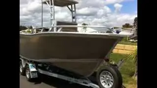 CNC Marine 5.4m Flat Pack Kit Ali Centre Console Build