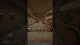 Minecraft Animals Gone WILD in the Mine Shaft! #shorts