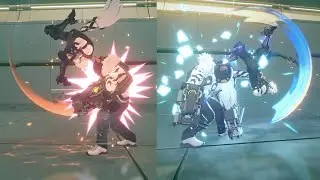 Lycaon all Combat Animation in Slow Time | Zenless Zone Zero