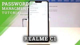 How to Add Password in REALME C1 - Set Up Pattern Lock