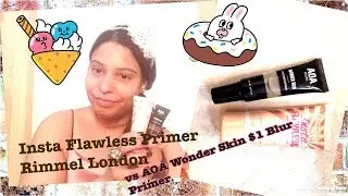 👄💄Rimmel London Insta Flawless Tint Primer VS $ 1 Shopmissa Primer