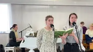 ХОЧУ ВОЗДАТЬ ХВАЛУ / дуэт (Финская Е., Казакевич Е.)