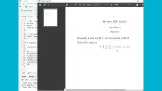R Markdown in RStudio. How to create RMD file in RStudio. #latex #education #university #markdown