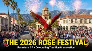 The 2026 Rose Festival in Pasadena, California | The legendary New Year's flower festival of America