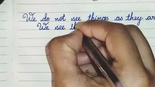 Cursive writing 🖍️❤️