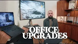 Модернизация домашнего офиса | Планировка рабочего стола 2024 | новый Macbook M3 Max