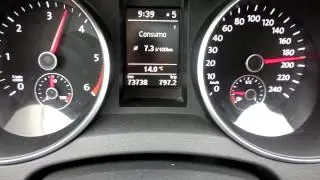 Volkswagen Golf VI TDI 1.6 Bluemotion 0-200 km/h