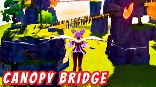 CANOPY BRIDGE TOUR + FLOATING TUTORIAL | SERENITEA POT | TEAPOT IDEAS | HOW TO FLOAT HOUSE | GENSHIN