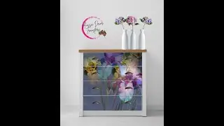 How To Apply an Aussie Decor Luxe Decoupage Paper