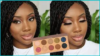 DOSE OF COLORS - FRIENDCATION PALETTE ON DARK SKIN/ WOC | JESSICA DE-HEER