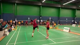 A MXD Final - Paula Obañana & Mark Alcala vs Gozali & Pongnairat Part 1/3- Houston 2017