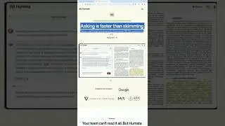 AI tool reading book and answer all my question with Humata | #ai #aitools
