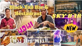 Black Tail Bar & Restaurant, Subic Bay Philippines/First Impression & Playing Pool at Sky Bar P H