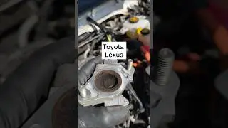 Засоренный клапан EGR на Toyota #toyota#lexus#mechanic#engine#enginerepair