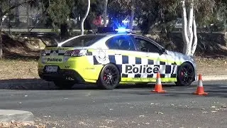ACT Police & ACTFR Onscene - Motor Vehicle Accident at Southlands (*Warning* Some Loud Audio)