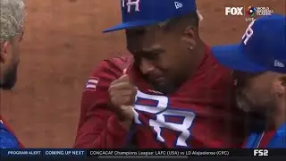 Alexis Diaz IN TEARS After Edwin Diaz Is Hurt Badly During PR Celebration - World Baseball Classic