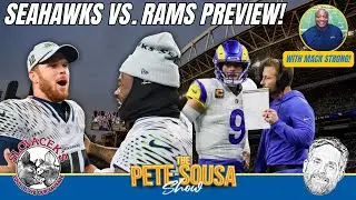 Former Seahawks All-Pro Mack Strongs Explains Why the 12th Man is Seattle's Secret Weapon vs. Rams!