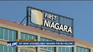 Key Bank acquires First Niagara for $4.1 Billion