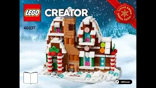 LEGO Instructions | Creator | 40337 | Microscale Gingerbread House | Promotional | Seasonal