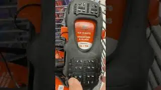 Put it on your shoes  for protection  from slippery road. It works!