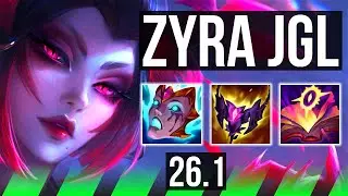 ZYRA vs VOLIBEAR (JGL) | EUW Master | 26.1