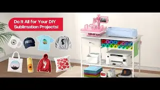 Crafit Extra Large Heat Press Table