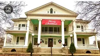 Holiday Christmas Tour 2022 of The Historic and Charming Seelye Mansion in Abilene