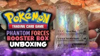 Opening a Phantom Forces Booster Box! FIRST FULL METAL DIALGA PULL ON YOUTUBE!